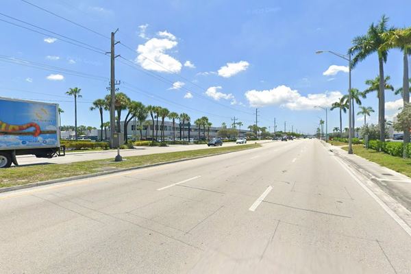 Street-level view along the Milam Dairy Road corridor